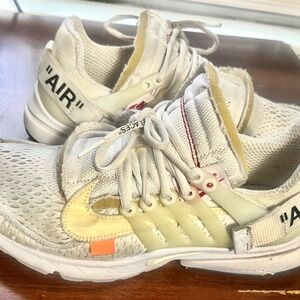 Nike Off-White x Air Presto Cream Sneakers